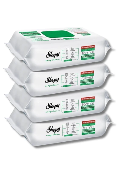 Sleepy Easy Clean Yüzey Tem. Havlusu 100 X4 Adet ürün görseli 1