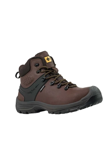 Toworkfor Hıker Brown S3 SRC WR Nubuk Kompozit Burun İş Botu ürün görseli 1