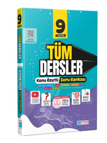 Evrensel İletişim 2026 9. Sınıf Tüm Dersler Soru Bankası Güncel Müfredat ürün görseli 1