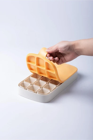 Pinmoo Easy&Tidy Pratik Buzluk- Sarı - Resim 8