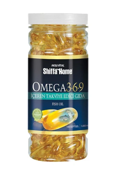 Omega 3-6-9 1000mg 100 Softjel (3 Adet) ürün görseli 1