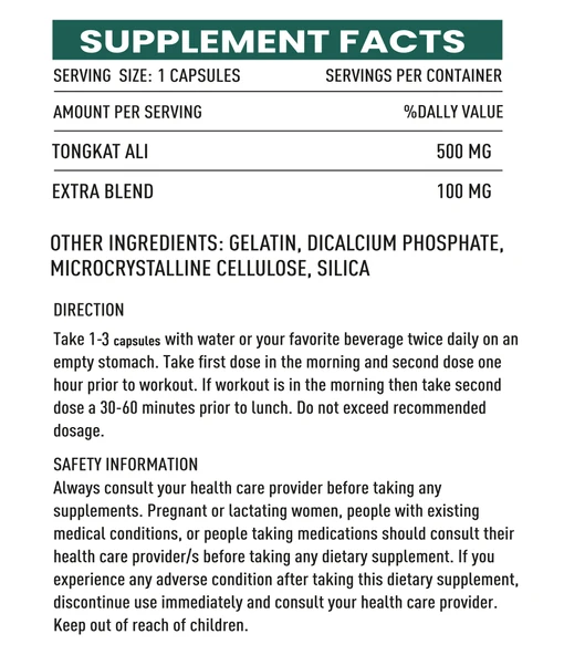 ImperiumPharma Tongkt Ali 60 Kapsül - Resim 2