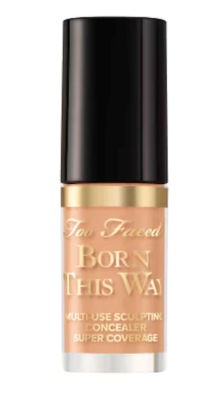 Too Faced Born This Way Super Coverage Concealer - Kapatıcı, Seyahat Boyu 2 ml - Light Beige ürün görseli 1