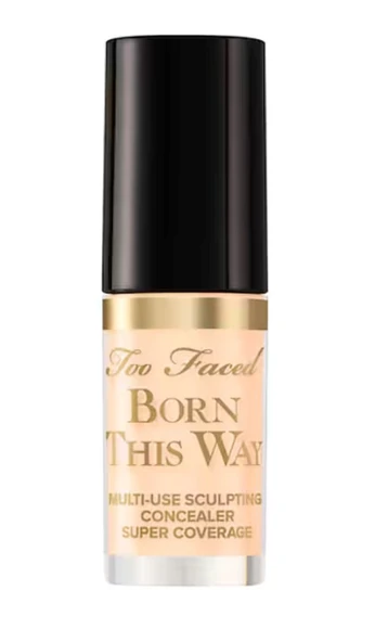 Too Faced Born This Way Super Coverage Concealer - Kapatıcı, Seyahat Boyu 2 ml - Snow ürün görseli 1