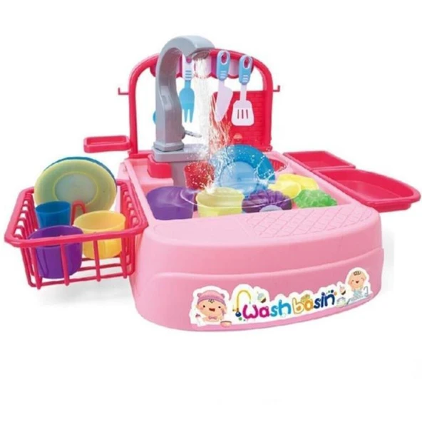 Galtoys Pilli Mutfak Lavabosu Pembe 168A-19A ürün görseli 1