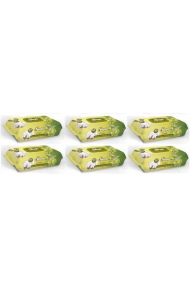 Sleepy Zeytinyağlı Islak Bebek Havlusu 90' lı x 6 paket ürün görseli 1