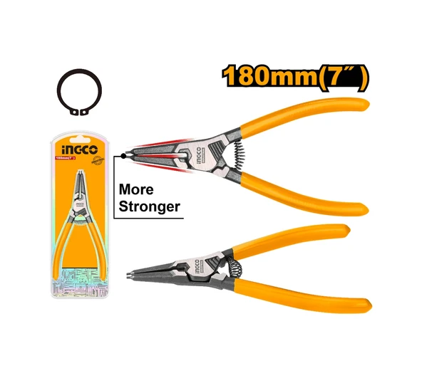 Ingco  HCCP261801 Sekman Pensesi Düz Dış 180 MM ürün görseli 1