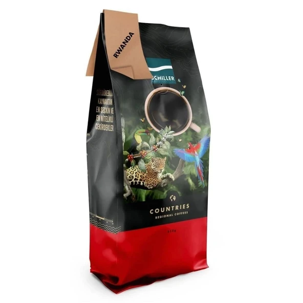 Schiller Rwanda Blue Bourbon 250 Gr Yöresel Çekirdek Kahve ürün görseli 1