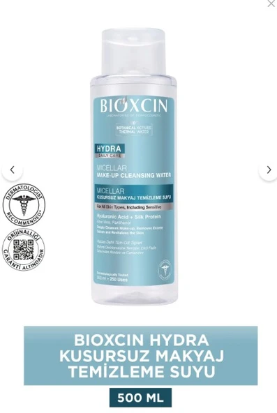 Bioxcin Hydra Micellar Kusursuz Makyaj Temizleme Suyu 500 ml ürün görseli 1