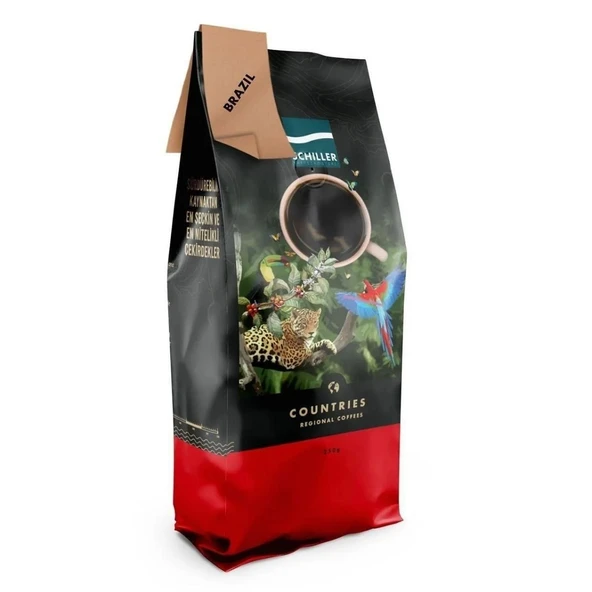Schiller Brazil 250 Gr Yöresel Çekirdek Kahve ürün görseli 1