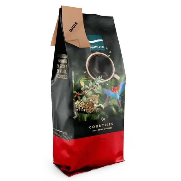 Schiller India Robusta Cherry 250 Gr Yöresel Çekirdek Kahve ürün görseli 1