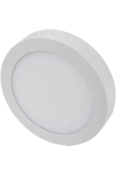 CATA CT-5233 18W Yuvarlak Sıva Üstü LED Panel Armatür Metal Kasa 6400K Beyaz Işık ürün görseli 1