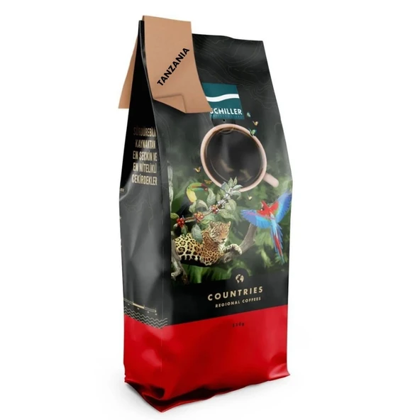 Schiller Tanzania Single Origin 250gr Yöresel Çekirdek Kahve ürün görseli 1