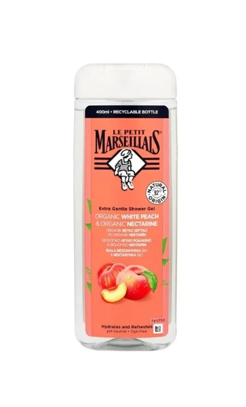 Le Petit Marseillais Duş Jeli 400 Ml Şeftali Ve Nektarin ürün görseli 1