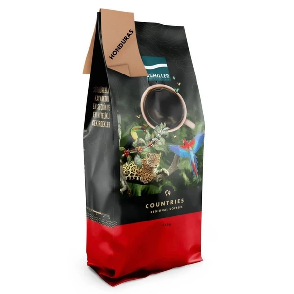 Schiller Honduras HG EP Single Origin 250 Gr Yöresel Çekirdek Kahve ürün görseli 1