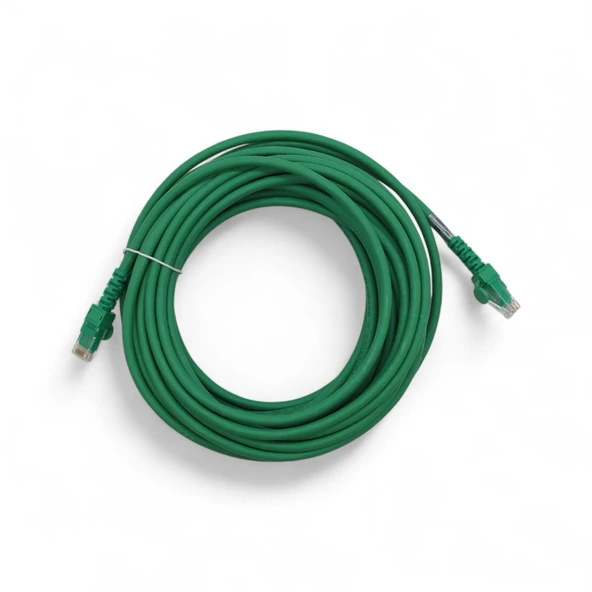 HCS Cat6 Utp Lsoh Patch Cord 10 Mt Yeşil - Resim 4