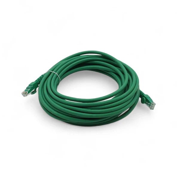 HCS Cat6 Utp Lsoh Patch Cord 10 Mt Yeşil - Resim 3