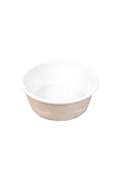 RealWood Seramik Büyük Irk Köpek Mama Ve Su Kabı-beyaz -1000 Ml. ürün görseli 1