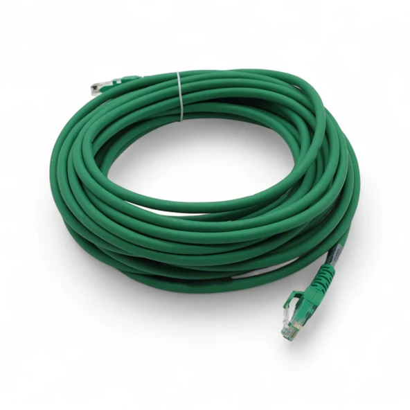 HCS Cat6 Utp Lsoh Patch Cord 10 Mt Yeşil ürün görseli 1