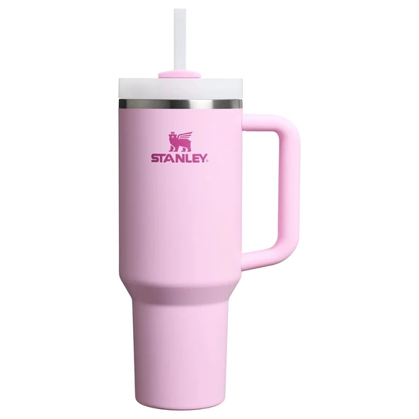 Stanley Quencher H2.O FlowState™ Tumbler Pipetli Termos 1.18L - Cherry Blossom ürün görseli 1