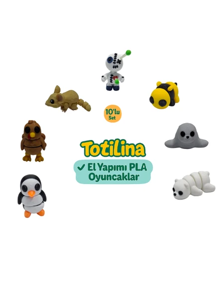7'li set (voodoo arı fok ayı penguen hindi fare…) ürün görseli 1