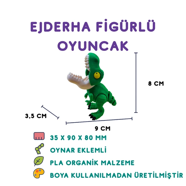 Trex Figür - Minyatür Oyuncak ürün görseli 1