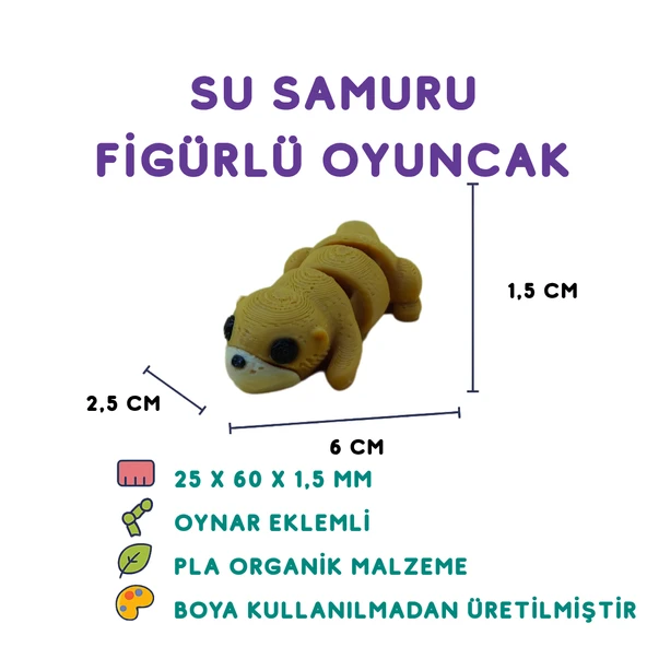 Su Samuru Figür - Minyatür Oyuncak ürün görseli 1