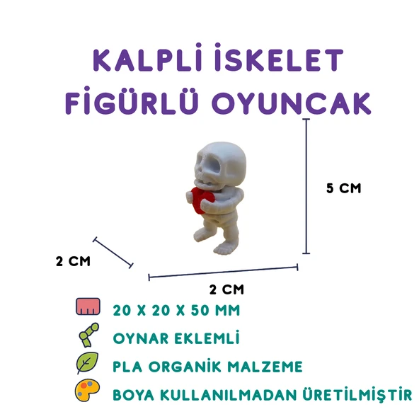 Kalpli İskelet - Minyatür Oyuncak ürün görseli 1