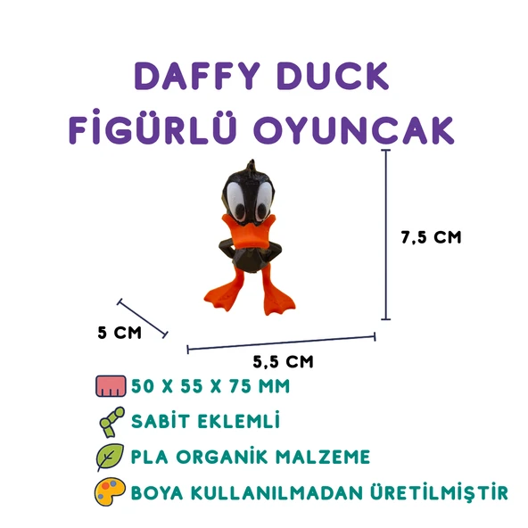 Daffy Duck Figür - Minyatür Oyuncak ürün görseli 1