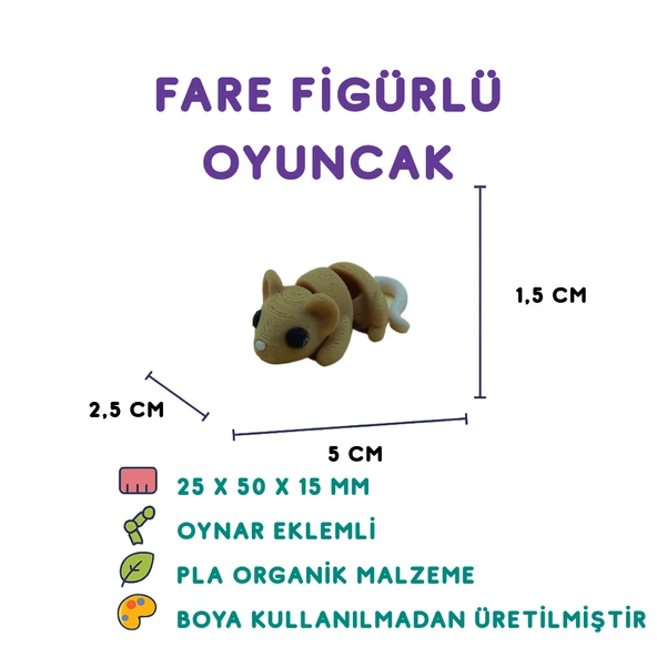 Fare Figür - Minyatür Oyuncak ürün görseli 1