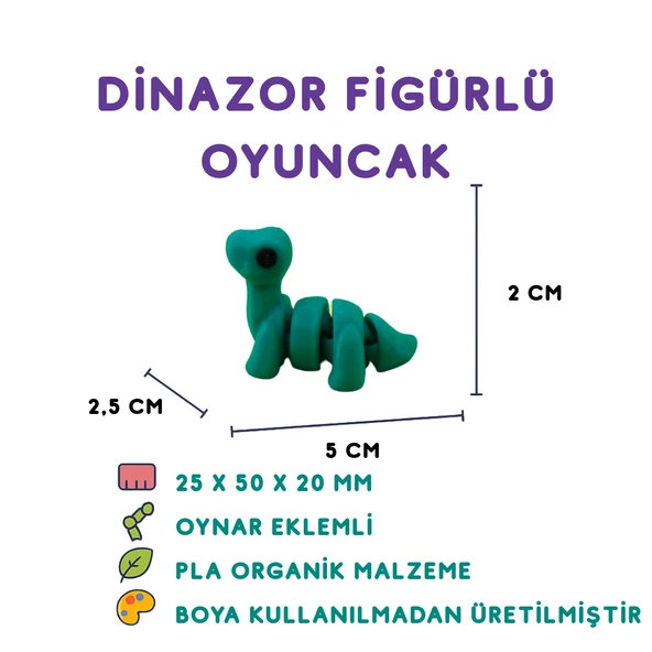 Trex Dinazor Figür -Minyatür Oyuncak ürün görseli 1