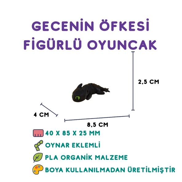 Gecenin Öfkesi Figür - Minyatür Oyuncak ürün görseli 1