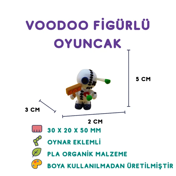 Voodoo Bebek - Minyatür Oyuncak ürün görseli 1