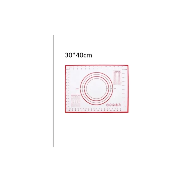 AKILLIELMA-KRD HOME SİLİKON HAMUR MATI KRD-5612 KIRMIZI 40X30 ürün görseli 1