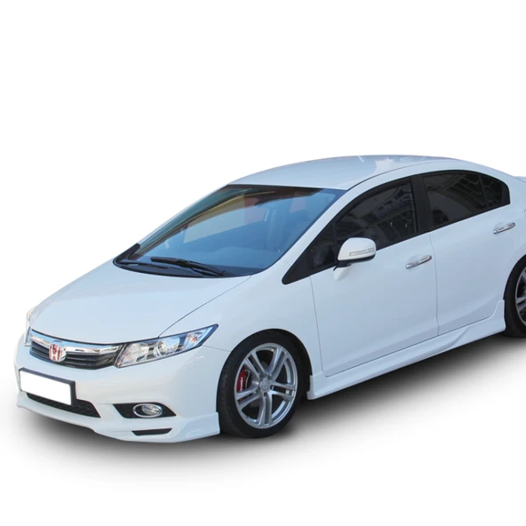 Honda Civic FB7 (2012-2016) Custom Yan Marşpiyel Seti (Plastik) ürün görseli 1
