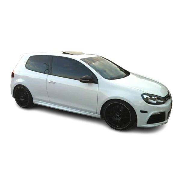 Vw Golf 6  2009-2012 Uyumlu Plastik Boyasız R-style Yan Marşpiyel ürün görseli 1