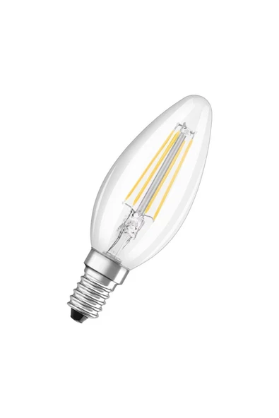 Osram Led 4W 2700K 470lm E14 Duy Flamanlı Sarı Işık Ampul / 4099854394690 ürün görseli 1