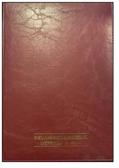 Devam / Devamsızlık Defteri (31 Kişilik) ürün görseli 1