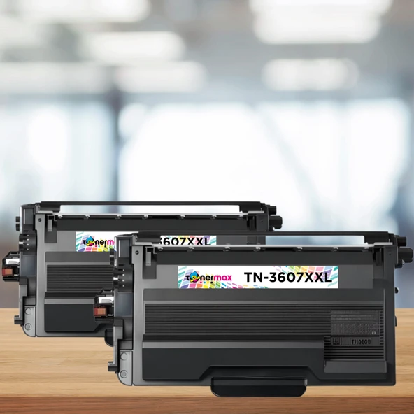 Brother TN3607XXL Muadil Toner 2'li Paket / HL-L5210DN / HL-L5210DW / HL-L6210DW / HL-L6410DN ürün görseli 1