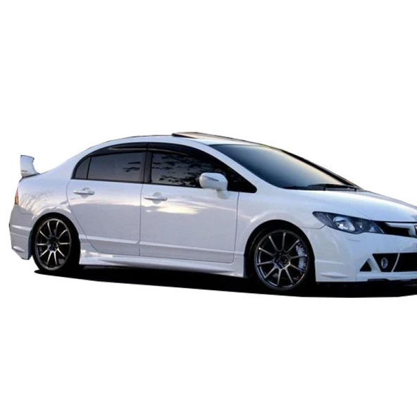 Honda Civic Fd6 (2006-2011) Mugen Yan Marşpiyel Seti (Plastik) ürün görseli 1