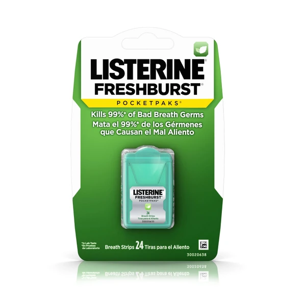 Listerine Freshburst Pocketpaks Taze Nefes İçin Nefes Şeritleri, 24 Adet ürün görseli 1