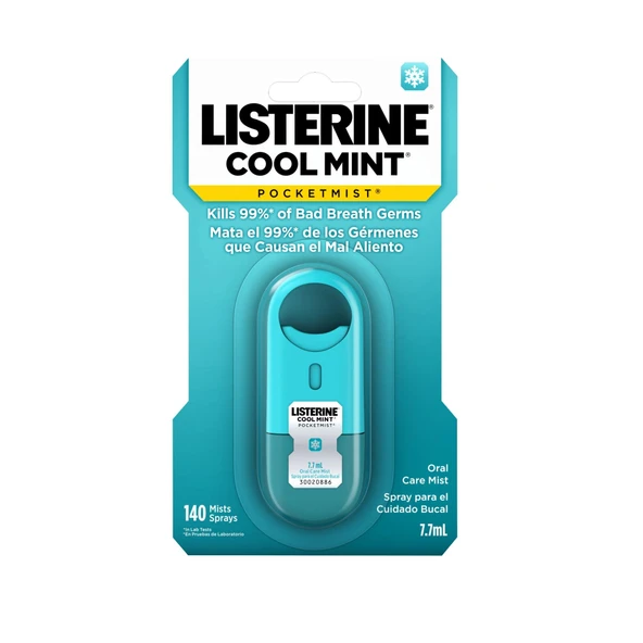 Listerine Cool Mint Nefes Tazeleyici Sprey 7.7 ml ürün görseli 1