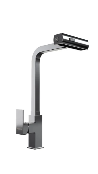 RealStone Hera Spiralli 3 Fonk. Eviye Bataryası Krom ürün görseli 1
