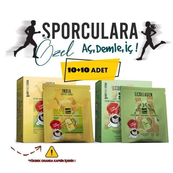 Sporculara Özel Aç Demle İç Filtre Kahve 2 Kutu ürün görseli 1