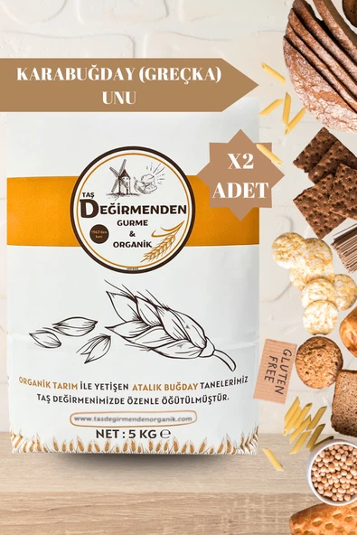 Karabuğday (Greçka) Unu (Gluten İçermez) - 10 Kilo ürün görseli 1