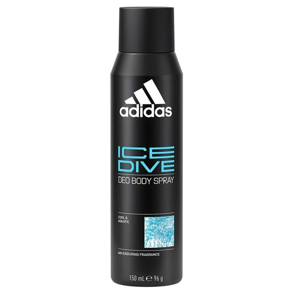 Adidas İce Dive Deodorant Sprey 150 ML ürün görseli 1
