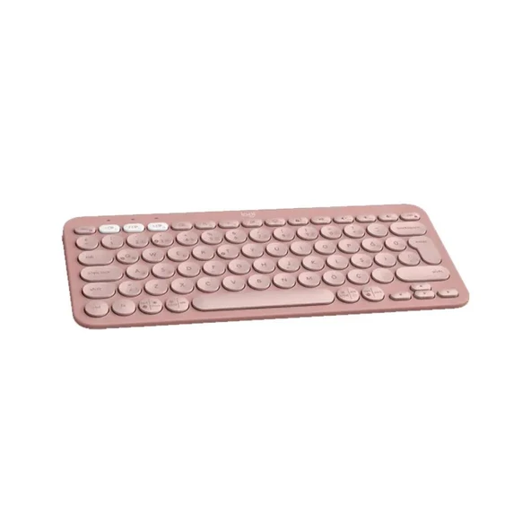 LOGITECH K380S PEBBLE BLUETOOTH TÜRKÇE Q KLAVYE PEMBE 920-011861 - Resim 2