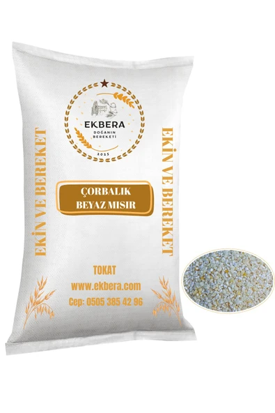 EKBERA Çorbalık Beyaz Mısır Katkısız - 1 kg ürün görseli 1