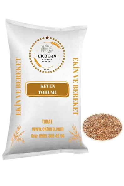 EKBERA - Tane Keten Tohumu - 10 kg  Doğal Lezzet ürün görseli 1