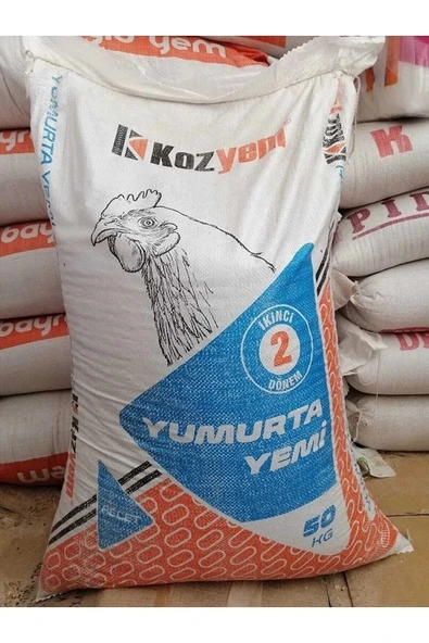Koz Yem 50 Kg Gezen Tavuk Yumurta Yemi Pelet (tüm Kanatlılar Için Uygundur) ürün görseli 1